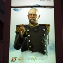 Civilization IV Game  Demo at the Intel booth