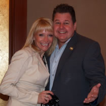 Dave with Gary Shapiro's wife,  Dr. Susan Malinowski