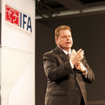 Dave hosting IFA's Official  Opening Press Conference