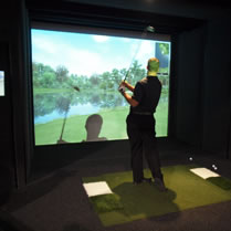 Full Swing Golf Booth