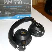 MM550 Travel  headphones by Sennheiser