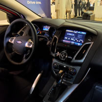 Interior of 2012 Ford Focus