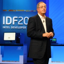 Intel CEO Paul Otellini delivering his Keynote