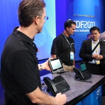 Desk phone/Android tablet, by Cisco