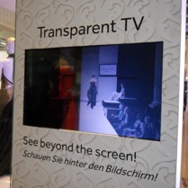 Transparent TV by Haier