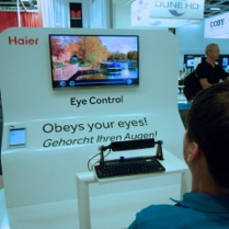 Eye-controlled TV by Haier