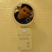 iShower -- Bluetooth-enabled  shower speaker from iDevices