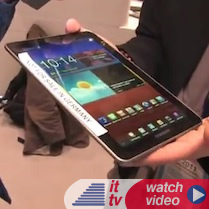 Samsung Galaxy Tab 7.7 - Click to watch video!