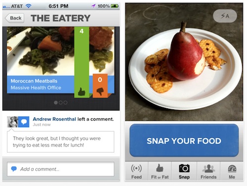 The Eatery App Screenshots