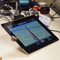 TomTom GPS App on iPad