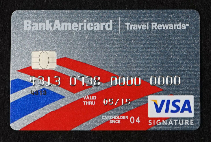 Bank of America card