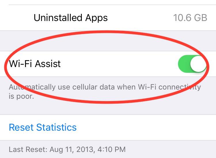 WiFi Assist