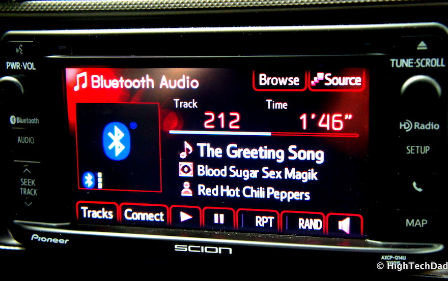 Bluetooth in car
