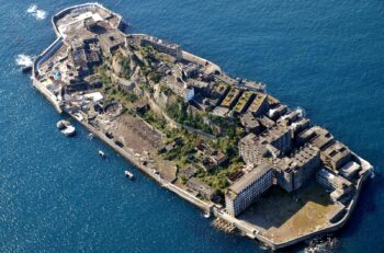 Hashima Island on Google Maps