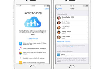 Family Sharing on iOS