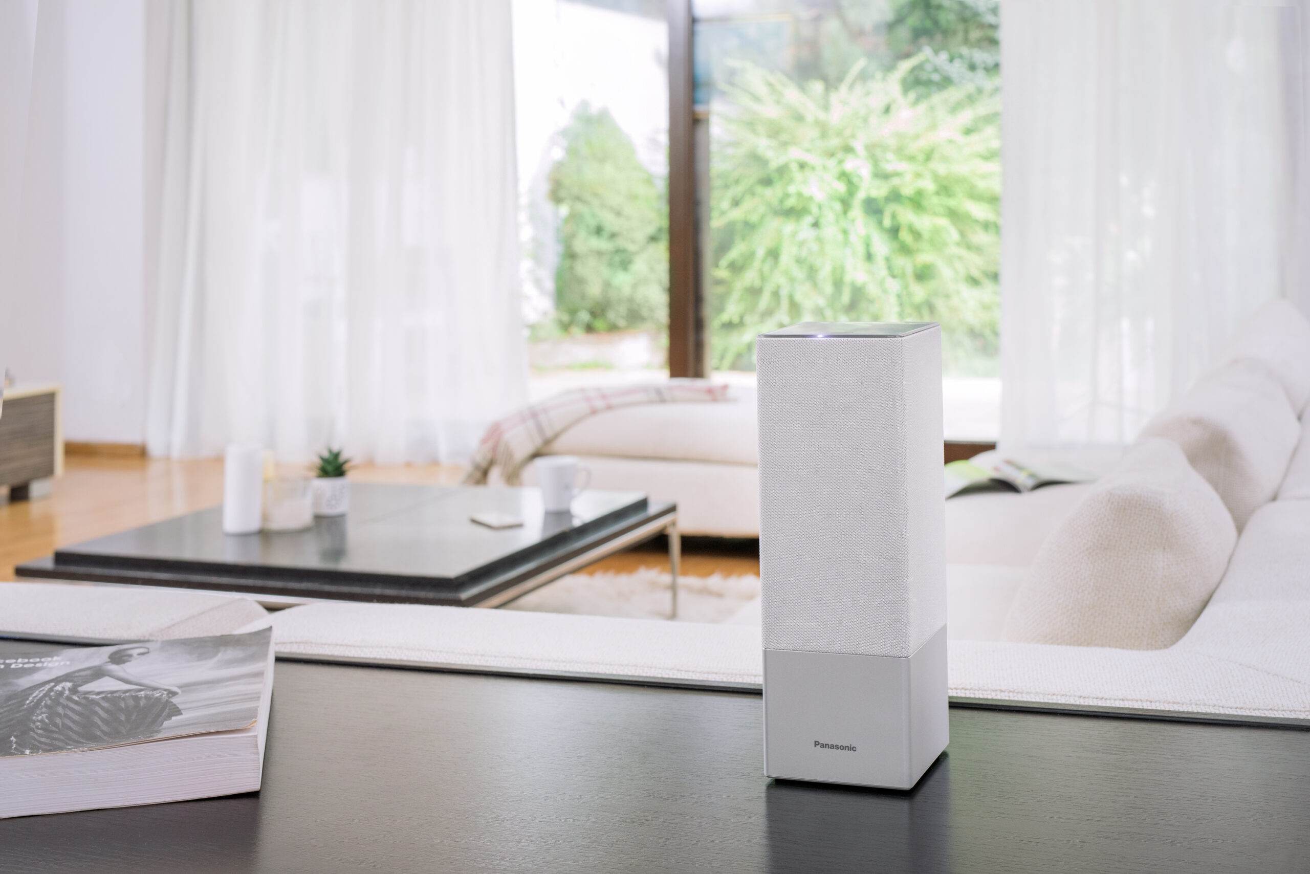 Panasonic SC-GA10 white living room