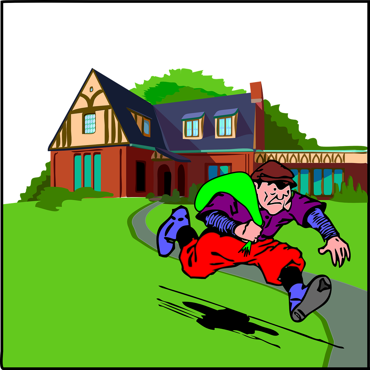 Burglar Thief Robber Robbery House  - Clker-Free-Vector-Images / Pixabay