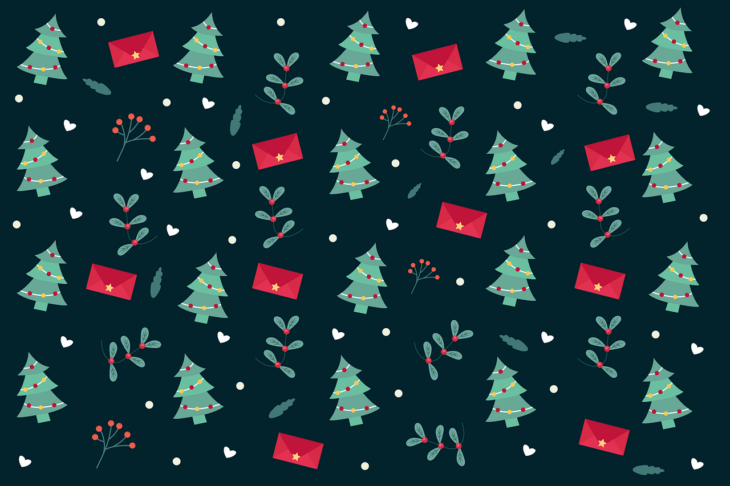 Christmas Pattern Design Wallpaper  - satheeshsankaran / Pixabay